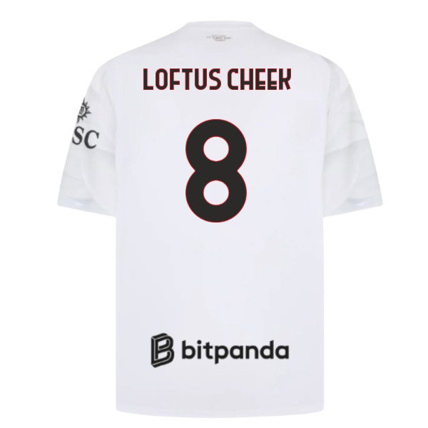 2026/27 AC Milan Shirt Cheek Away Uniform (Loftus 8)